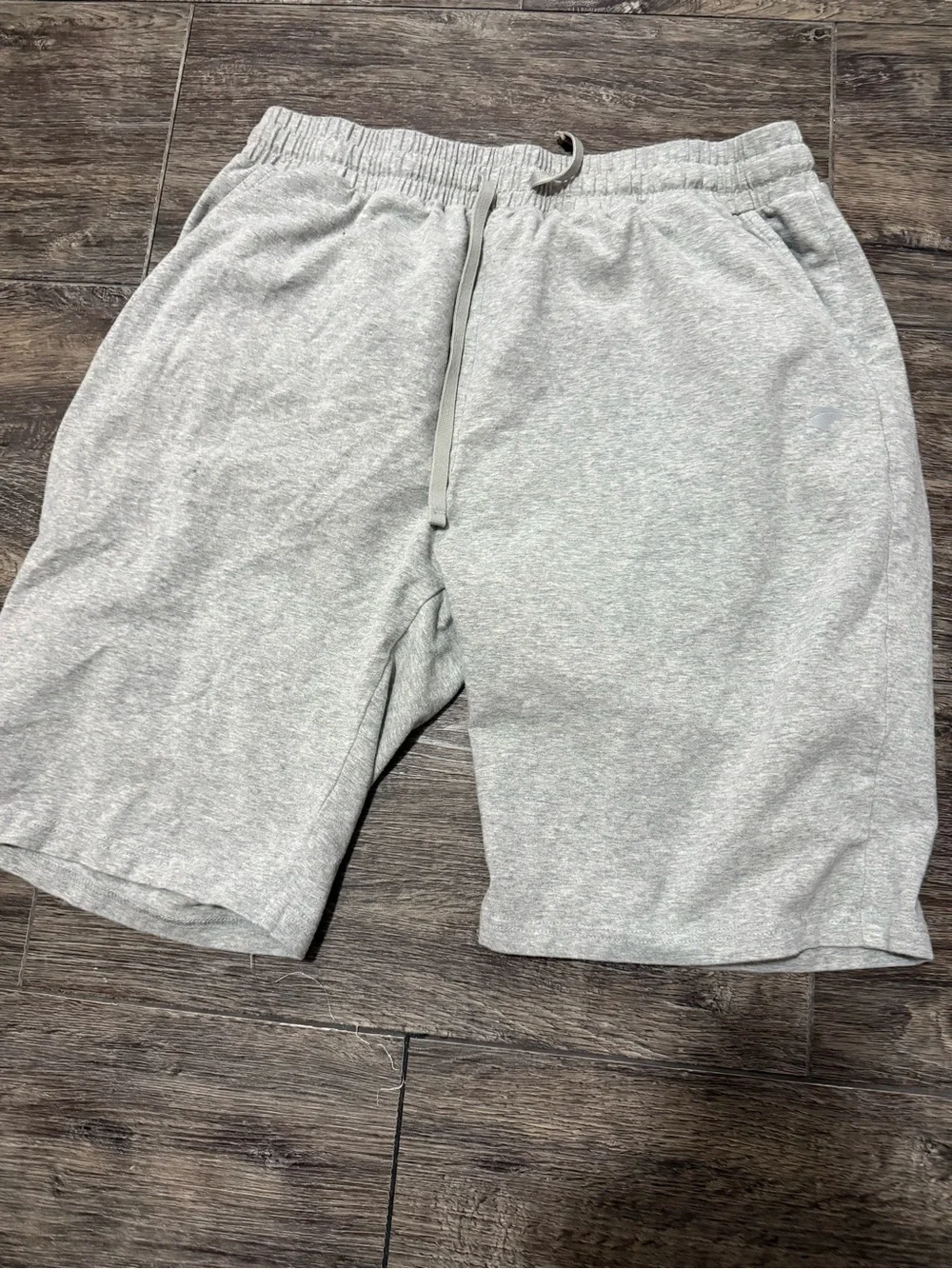Men's Light Grey Heather Athletic Pull-On Shorts